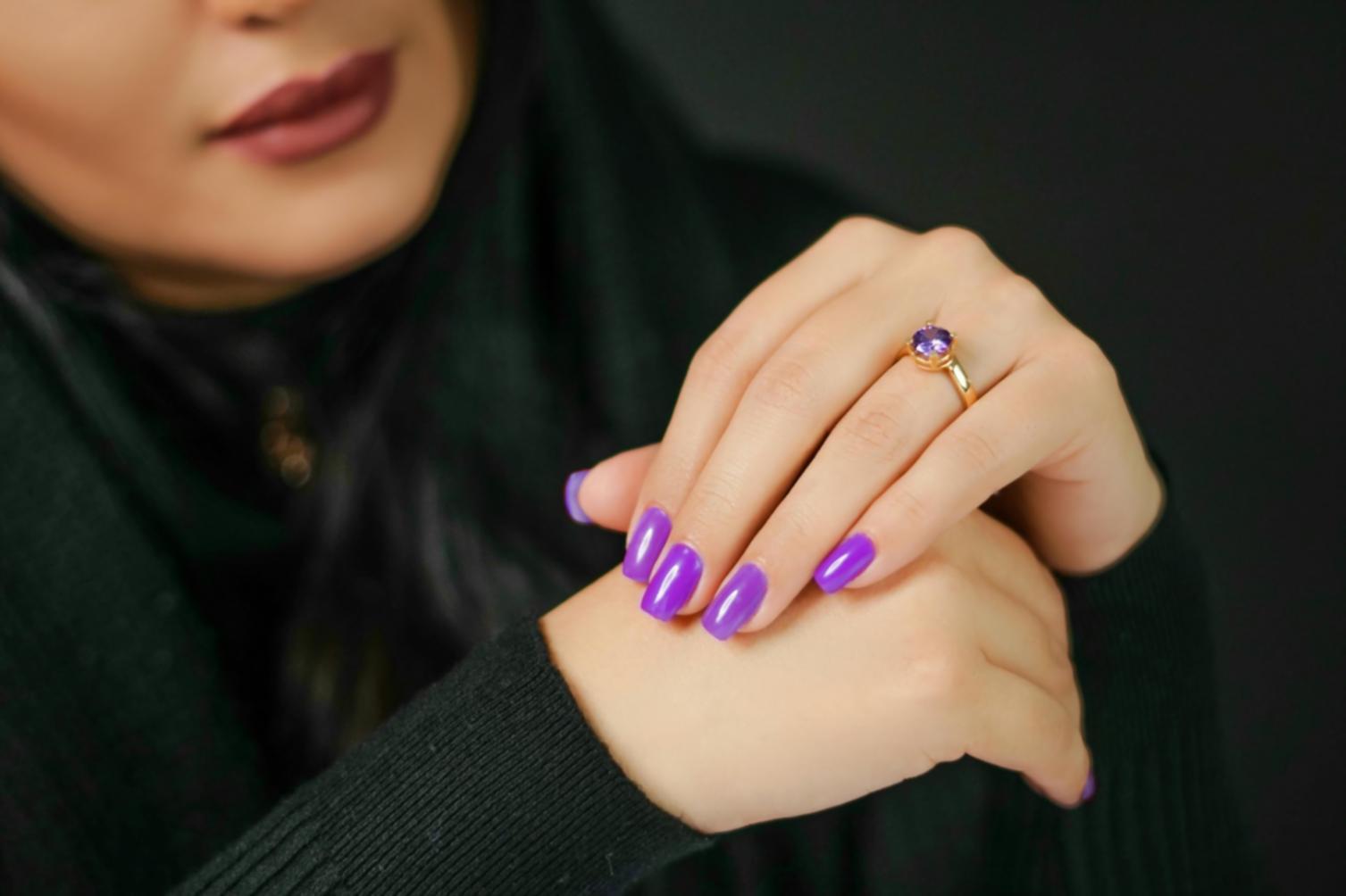 Esempio di lavoro nail art realizzato durante il corso avanzato